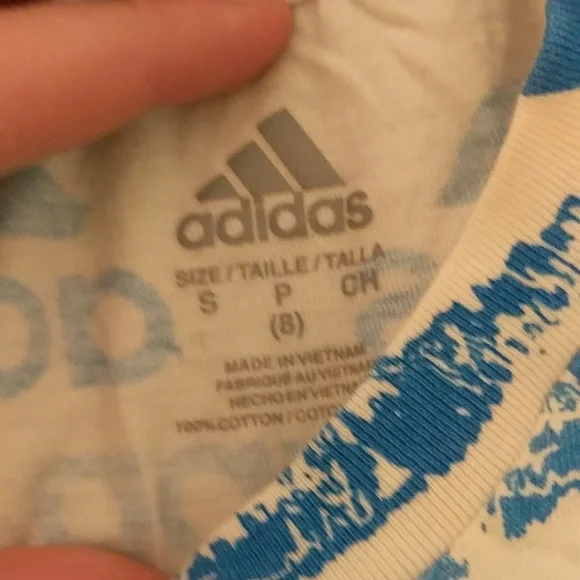 Adidas shirts pack of two, size youth small. - Picture 3 of 3